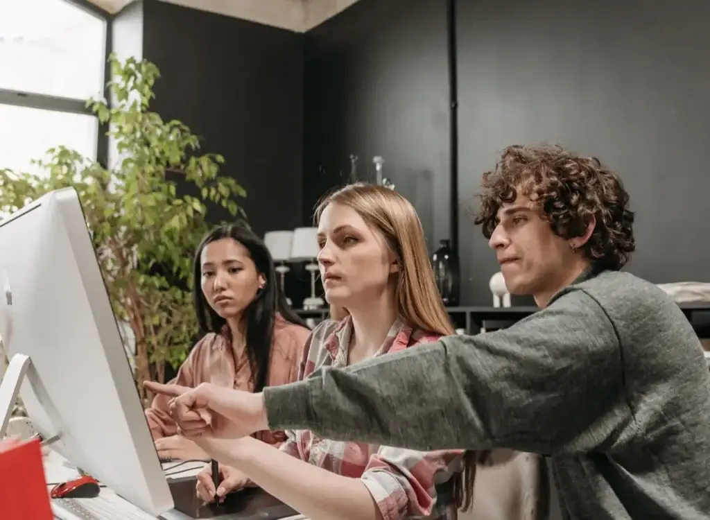 Paid Ads Teams Analysing Ads Together