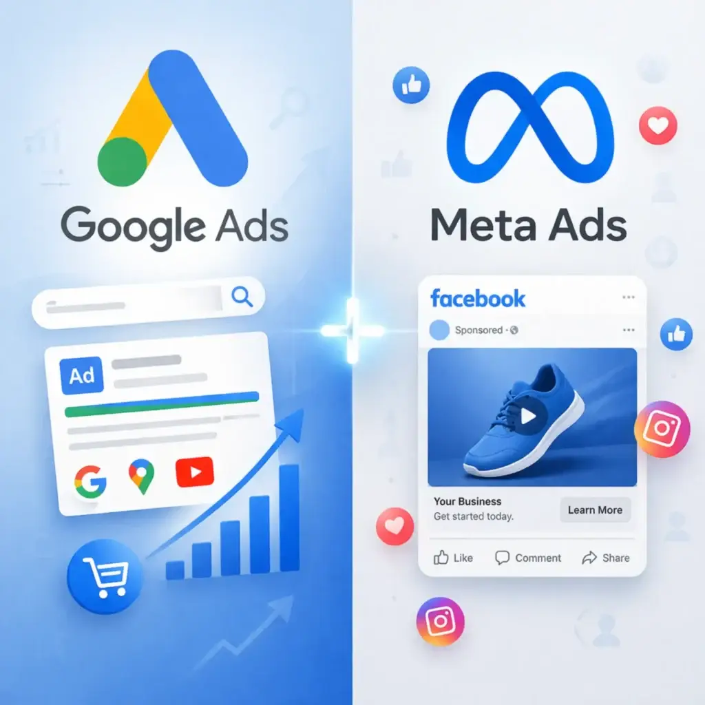 Google Ads and Meta Ads Combination