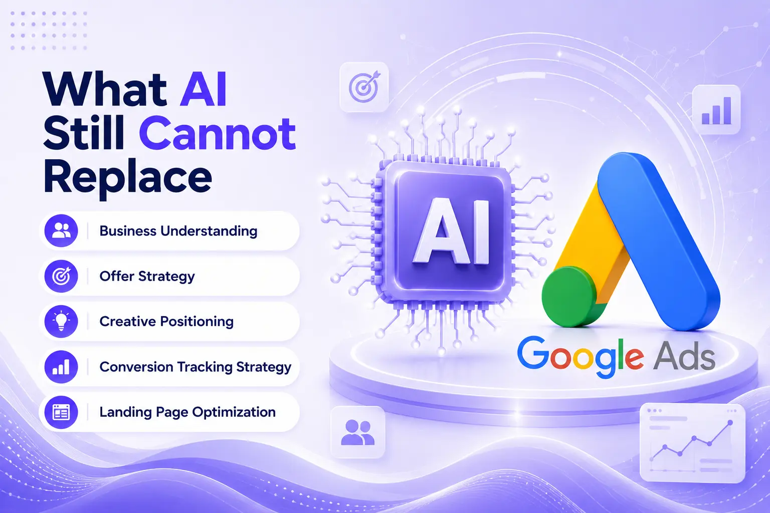 What AI Still Cannot Replace in Google Ads